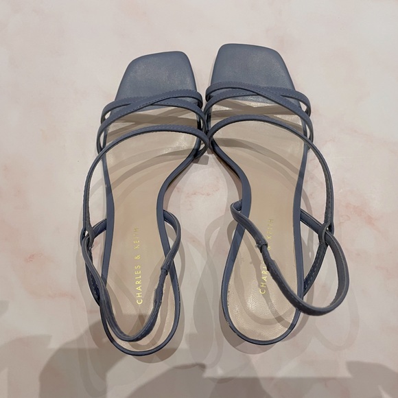 COPY - Charles and keith stap high heel sandals - Picture 2 of 4